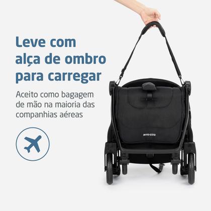 Imagem de Carrinho Eva3 Travel System com Bebê Conforto e Base veicular Maxi Cosi