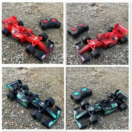 Imagem de Carrinho F1 Controle Remoto Recarregável Com Fumaça E Led