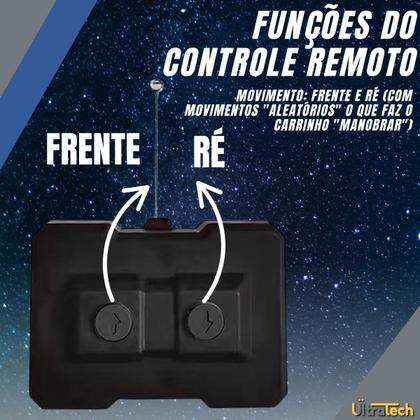 Imagem de Carrinho Formula 1 Controle Remoto Presente Menino Brinquedo Carro Ré Frente