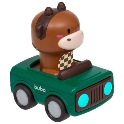 Imagem de Carrinho Fricção Animal Racing Vaquinha Marrom 17248 Buba