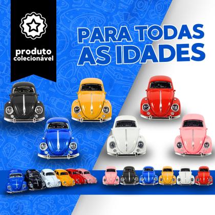 Imagem de Carrinho Fusquinha De Ferro Fusca Flexão Abre Porta