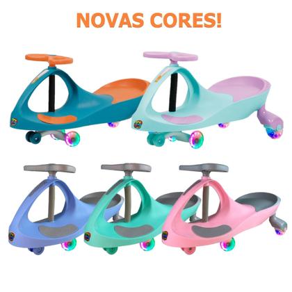 Imagem de Carrinho Gira Gira Car Rolimã Infantil Até 100kg Com luzes - Fenix Brinquedos