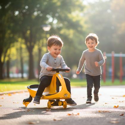 Imagem de Carrinho Gira Gira Fenix Até 100kg Rolimã Com Luzes Nas Rodas