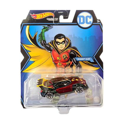 Hot Wheels DC Character Car - Robin 2.0T Toy Car With Flashing Light, Ages 3+ - View #8