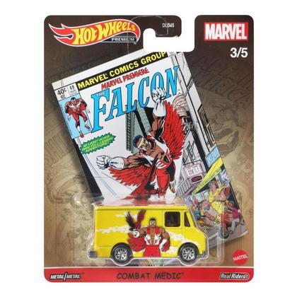 Imagem de Carrinho Hot Wheels Combat Medic Marvel Pop Culture - Mattel