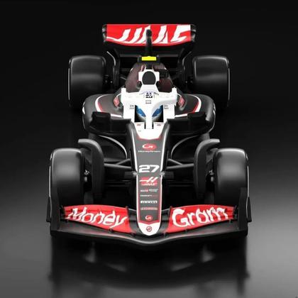 Carrinho Hot Wheels Formula 1 MoneyGram Haas F1 VF24 - Mattel