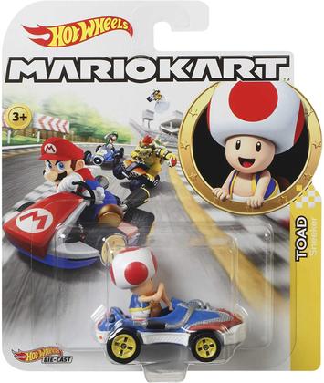 Imagem de Carrinho Hot Wheels Mario Kart Toad Sneeker Mattel GBG25