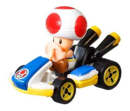 Imagem de Carrinho Hot Wheels Mario Kart Toad Standard Kart Gjh63