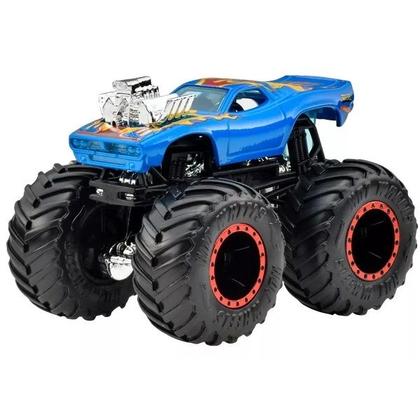 Imagem de Carrinho HOT Wheels Monster TRUCK Poison Pinto X Rodger Dodger Mattel FYJ64