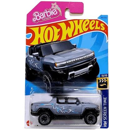 Imagem de Carrinho HotWheels 2024 GMC Hummer EV Barbie The Movie HKH13