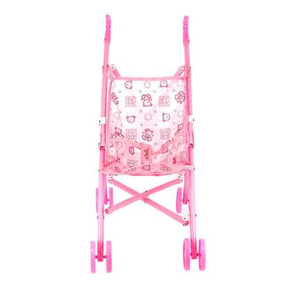 Imagem de Carrinho Infantil de Boneca Dobrável de Passeio para Menina