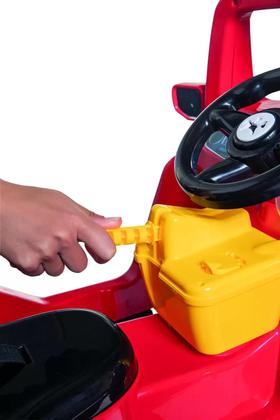 Imagem de Carrinho Infantil Diipi Bombeiro 2 em 1 Passeio ou Pedal - Calesita