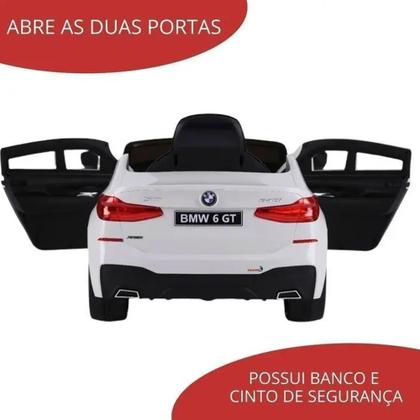 Carrinho Infantil Elétrico Bmw Gt 12v com Controle Remoto - ZIPPY