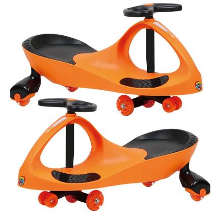Imagem de Carrinho Infantil Gira Gira Com Led Colorido Rolimã Fenix