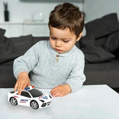 Imagem de Carrinho Infantil Menino Bate Volta Som Luz 360 