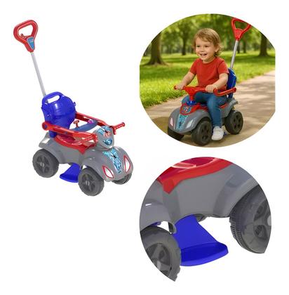 Imagem de Carrinho Infantil Quadriciclo Passeio Empurrador Criança