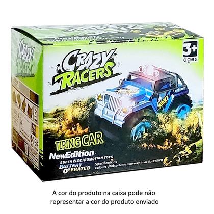 Imagem de Carrinho Jeep Cambalhota de Polícia Bate E Volta Carro Maluco - Kit com 3