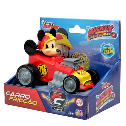 Imagem de Carrinho Kart Mickey 13cm Fricção Carros Fantásticos