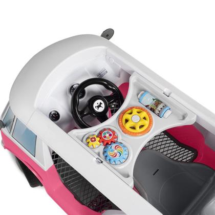 Imagem de Carrinho Kombina Infantil de Passeio e Pedal Calesita