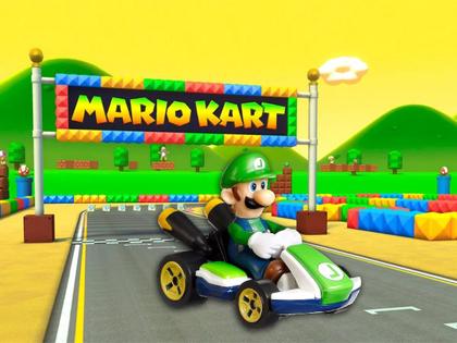 Imagem de Carrinho Mario Kart Hot Wheels 1:64 Original - Mattel Gbg25