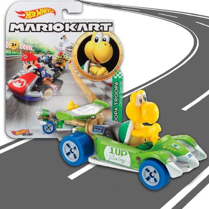 Imagem de Carrinho Mario Kart Hot Wheels 1:64 Original - Mattel Gbg25