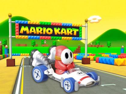 Imagem de Carrinho Mario Kart Hot Wheels Gbg25 Shy Guy B Dasher