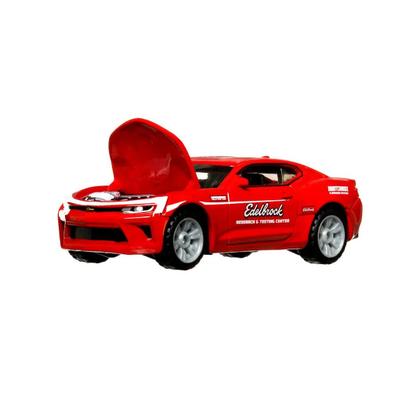 Modèle Réduit Matchbox Superfast 1:64 - Chevrolet Camaro Edelbrock 2016, Rouge, Boîte Collector (HLJ61)