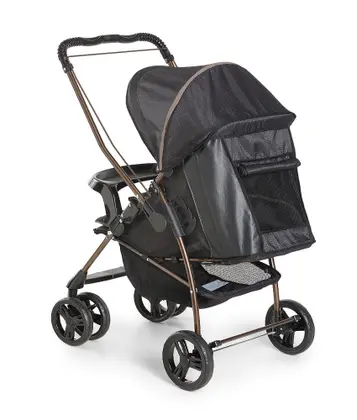 Imagem de Carrinho Milano Rev III Preto Cobre Galzerano