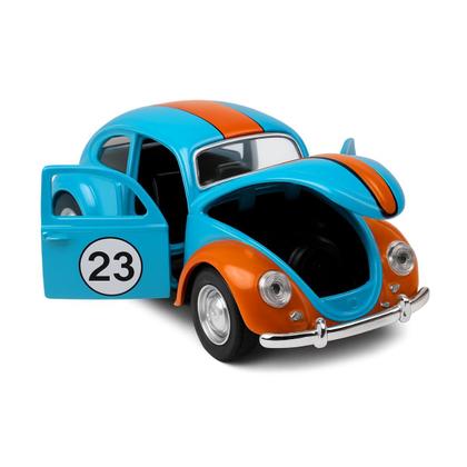 Imagem de Carrinho Miniatura Fusca Fricção Abre Porta Colecionável