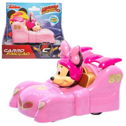 Imagem de Carrinho Minnie de Fricção 13cm Disney Aventuras Sobre Rodas