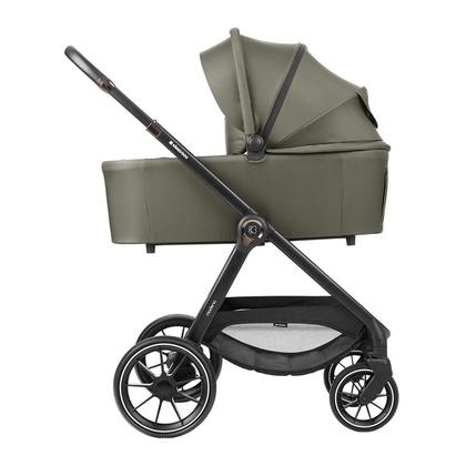 Imagem de Carrinho moises modena com bebe conforto e bolsa army green - kikka boo