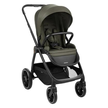 Imagem de Carrinho moises modena com bebe conforto e bolsa army green - kikka boo