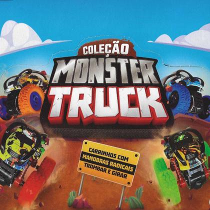 Imagem de Carrinho Monster Truck Manobras Radicais Trombar e Girar
