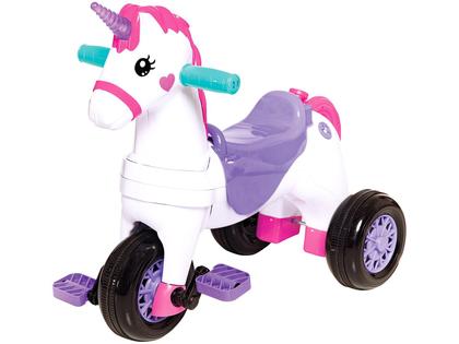 Imagem de Carrinho Motoca Passeio Infantil Unicórnio Com Luzes Som