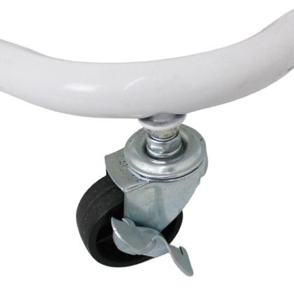 Imagem de Carrinho Multiuso 3 Prateleiras com Rodinhas Branco Simplifique sua Vida com Estilo