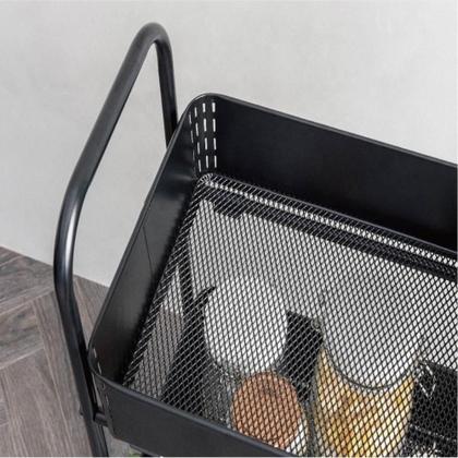 Imagem de Carrinho multiuso brinquedos sala organizador cozinha