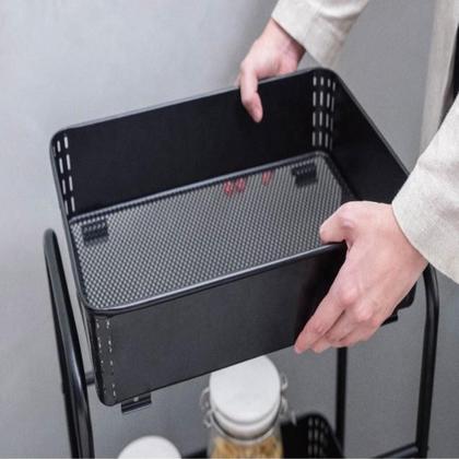 Imagem de Carrinho multiuso brinquedos sala organizador cozinha