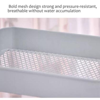 Imagem de Carrinho multiuso organizador brinquedos sala cozinha manicure 3 prateleiras auxiliar em aço branco