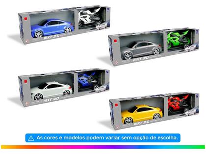Carrinho Mxt 2.0 Motorcycle 1292 - Roma Brinquedos - Roma Jensen