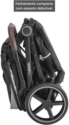 Imagem de Carrinho nomad  melange grafite  Kiddo