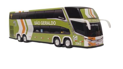 Imagem de Carrinho Ônibus Miniatura São Geraldo Antigo 1800 Dd