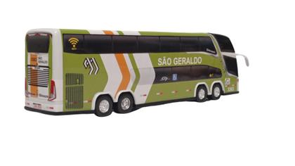 Imagem de Carrinho Ônibus Miniatura São Geraldo Antigo 1800 Dd