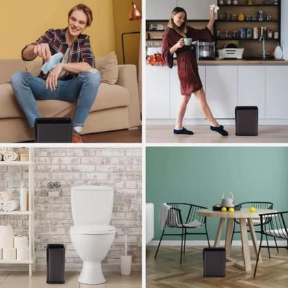 Imagem de Carrinho organizador brinquedos sala cozinha manicure 3 prateleiras auxiliar em aço branco