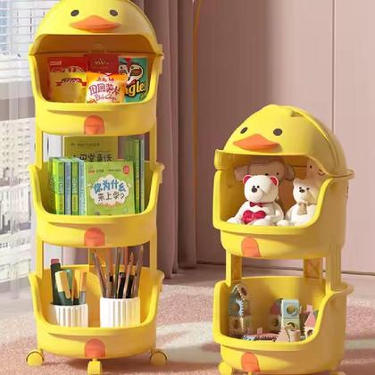 Imagem de Carrinho Organizador Infantil com Gavetas Brinquedos Quarto