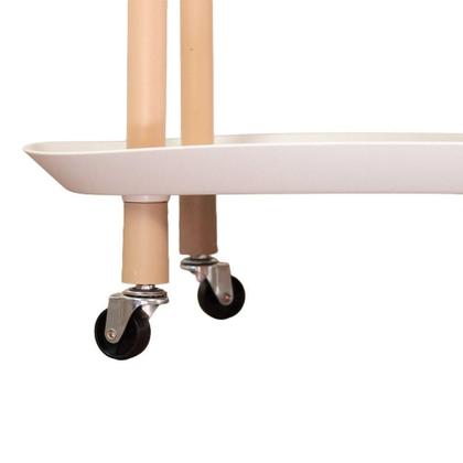 Imagem de Carrinho Organizador Multiuso 3 Prateleiras