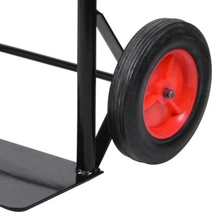 Imagem de Carrinho Para Carga 80Kg Metálico Pneu Maciça Worker