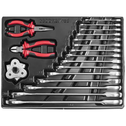 Imagem de Carrinho para Ferramentas com 236 Peças Black Edition GEDORE RED