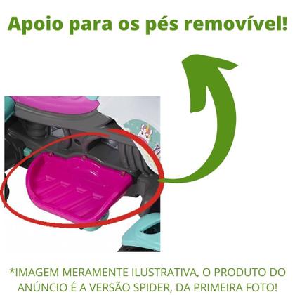 Imagem de Carrinho Passeio Infantil Quadriciclo Criança Pedal Haste