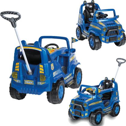 Imagem de Carrinho Passeio Pedal Diipi Policia - Calesita