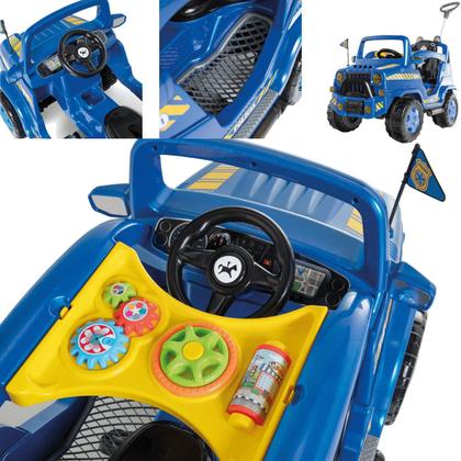 Imagem de Carrinho Passeio Pedal Diipi Policia - Calesita